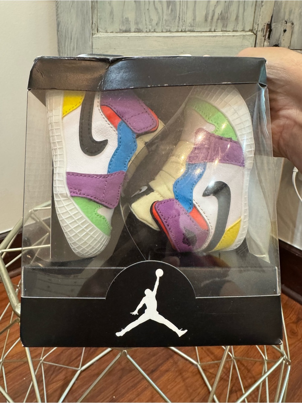 Air Jordan 1 Crib Bootie 'Multi-Color' New in box